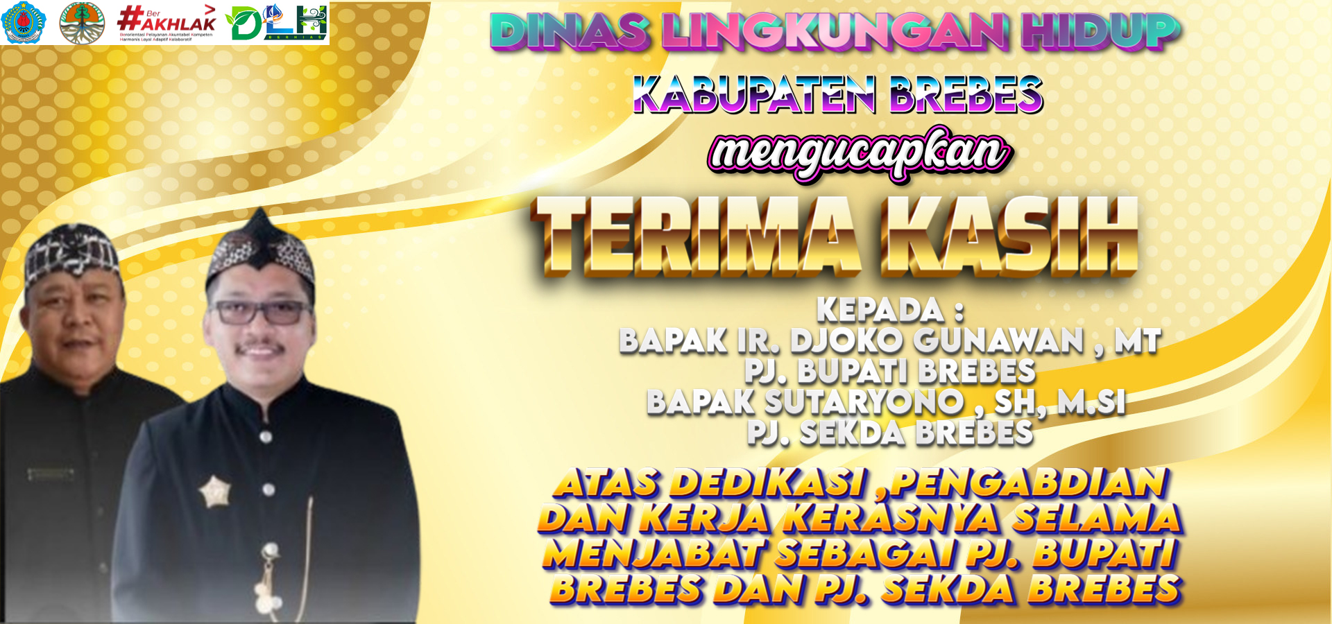 dlh brebes ucapkan selamat.
